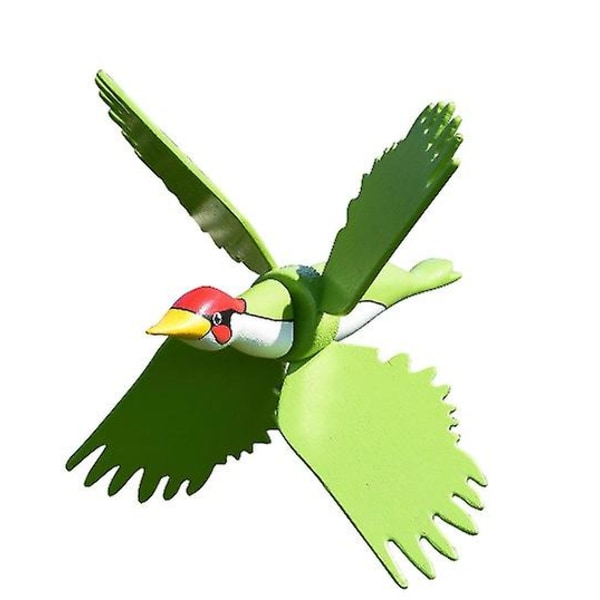 Seagul Garden Decoration Pneumatic Top Flying Bird -sarjan tuulimylly