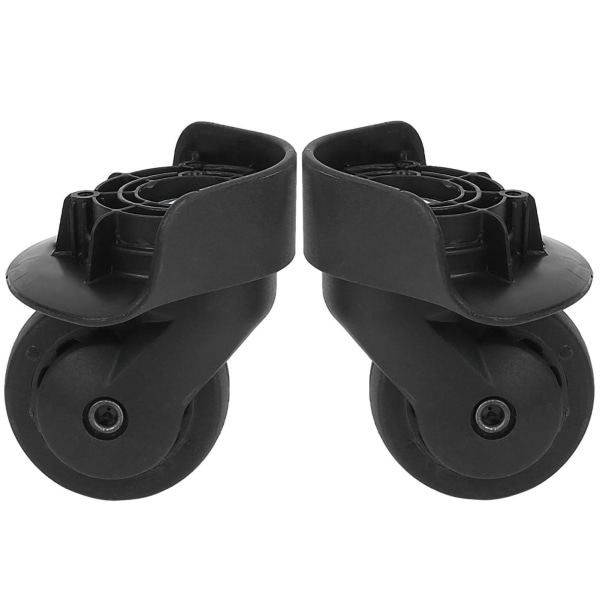 Et par A65 sorte rejsekufferthjul Mute Wheel Universal Bagageudskiftning Udendørsmateriale L