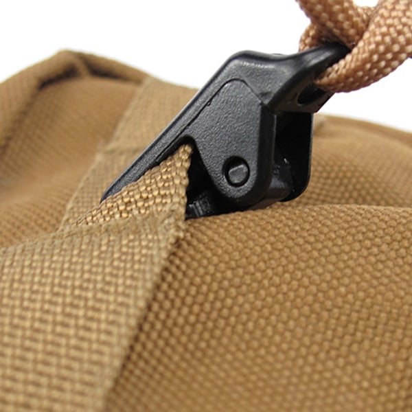 10 stk Camping telt skærmklemme Kit Tarp Clips Snap Hængere Spændeværktøj
