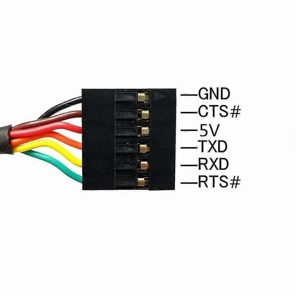 FTDI FT232RL USB til TTL UART seriell adaptermodul for Arduino, MinnowBoard Max, 6-pinners