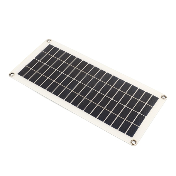 Solpanel 10W polykrystallinsk silicium Dobbelt USB-udgang til motorcykler Båd Traktor Trailer Lastbil Plæneklipper RV 10A Controller