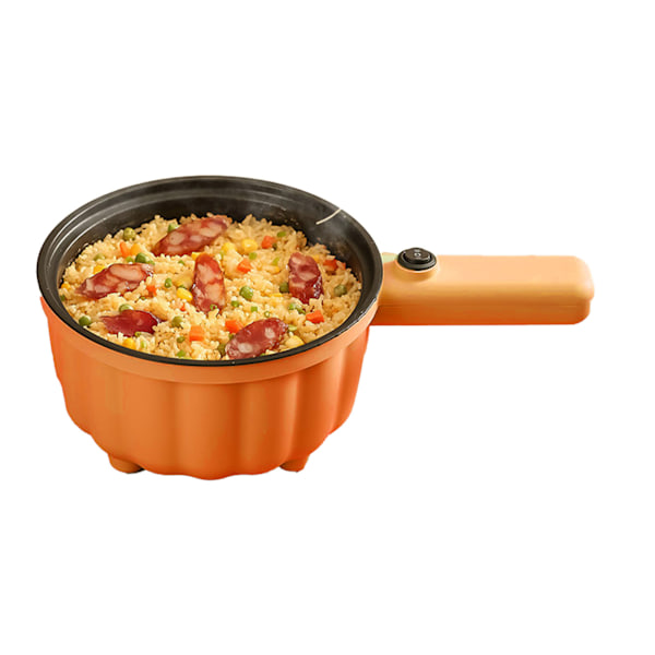 Sähköinen Hot Pot pitkällä kahvalla Mini Tarttumaton Multifunktionaalinen Sähköliesi Koti- ja Toimistokäyttöön CN-pistoke 220V