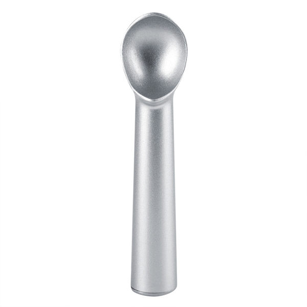 Glassskopa Aluminiumlegering Nonstick Vattenmelon Fruit Ball Scooper (silver)