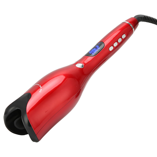 Automatisk hårrulle Red Constant Temperatur Profesjonell krølltangstav 110‑240VUK Plugg