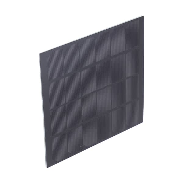 Bærbar 3W 6V Monokrystallinsk Silisium Solcellepanel PET Solcelleladekortmodul 145x145mm