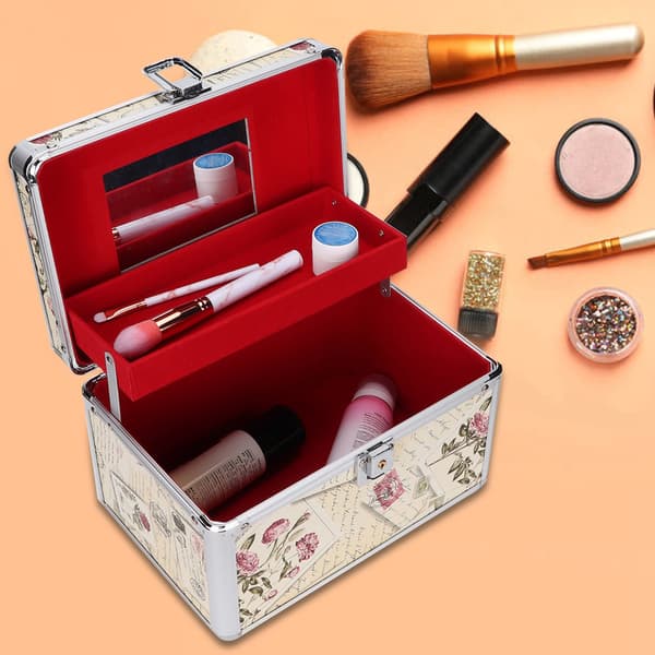 Professional Beauty Cosmetic Case Large Capacity Eyelash Extension Tool Empty Storage Box