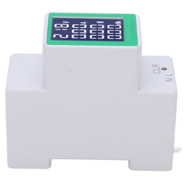 PZEM‑008 LCD Digitalt Display Amperemeter Voltmeter Multifunktionel Skinne Wattmeter AC 50‑300V