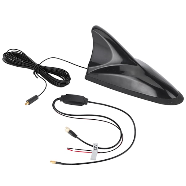 Bilradioantenne Universal Digital TV Hai-antenne med ATSC ISDB DTMB-kabel