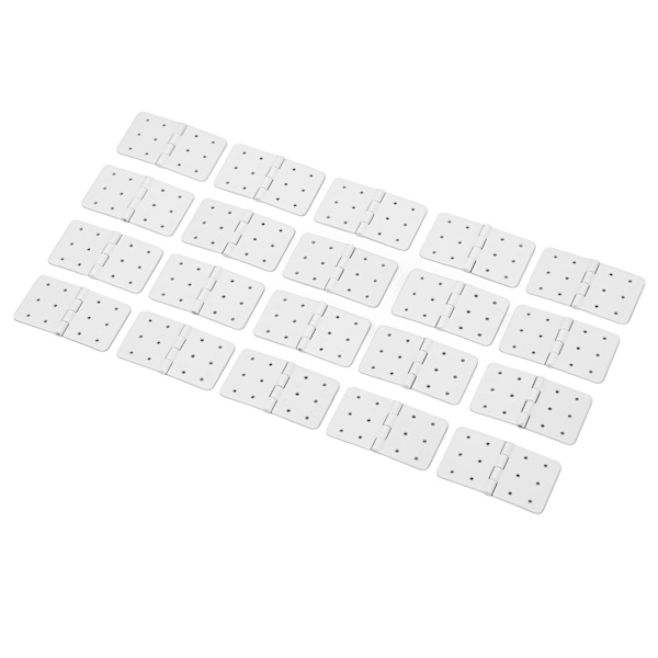 40 ST RC Stiftede Gangejern Fjernstyret Flyvemaskine Plast Gangejern Model Flyvemaskine Vinger Dele L Størrelse