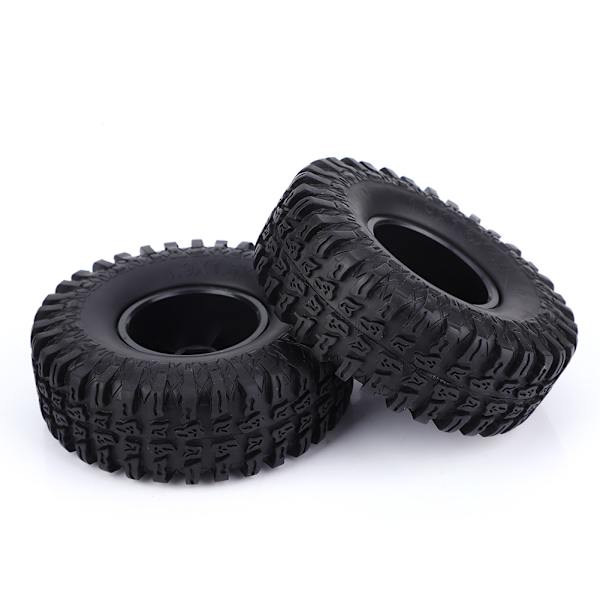 1/10 Universal RC Bil Däck Klättringsfordon Hjul Fjärrkontroll Bil Tillbehör 115mm Svart