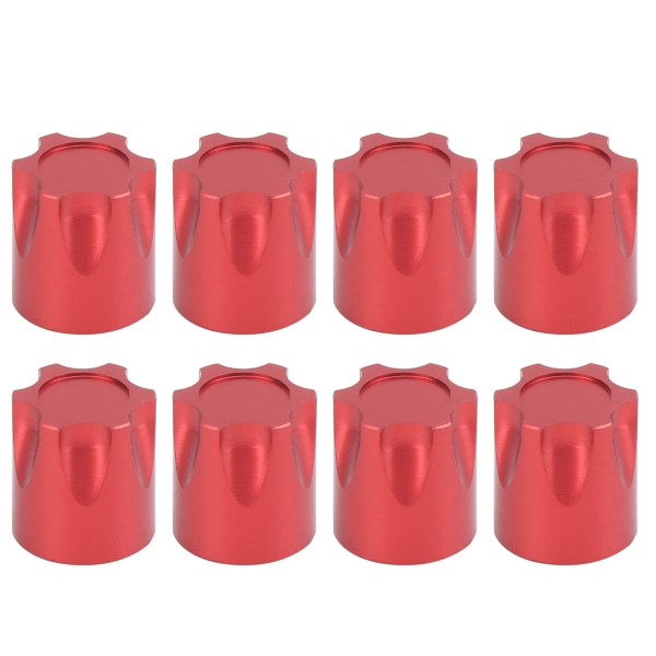 8st RC hjulfälg Center Cap Adapter M4 Mutter för Traxxas/Hsp/Axial Scx10 D90 1/10 RC CarRed