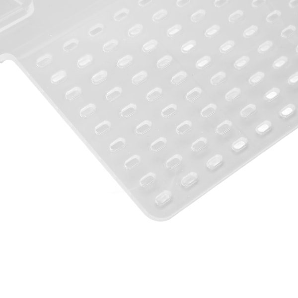 Reptil solbadsplatform multifunktionel transparent akryl Turtle Dock solbadsplatform med 2 sugekopper L
