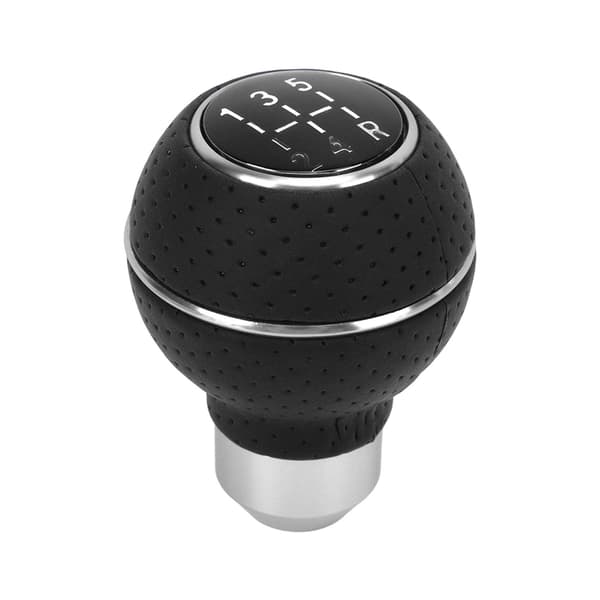 Girskeftkule 5-trinns M8 M10 M11 M12 Universal Aluminium Bil Auto Manuell Transmisjon Girskeftkule Hvit