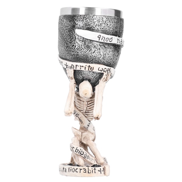 Vinglas Retro Horrible Skull Goblet Cocktail Briller Party Bar Drikkevarer Dekoration