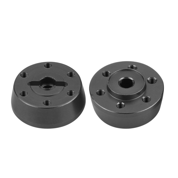 Alumiiniseoskuorma-auton etupyörän kuusiokoloadapteri Axial Rock Racer 90026 RC-autolle (musta)