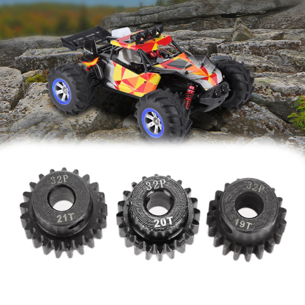 32DP ￠5 mm 13-15T 16-18T 19-21T Motor Pinion Gears Combo Set för 1/8 RC-bil (19T 20T 21T)