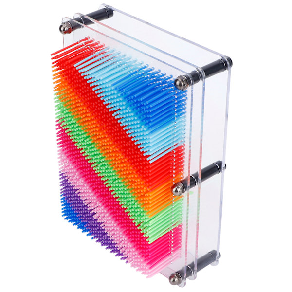 3-dimensionell Pin Art Board-leksak för skulpturer Barn Vuxna Lärande present Pedagogisk leksak