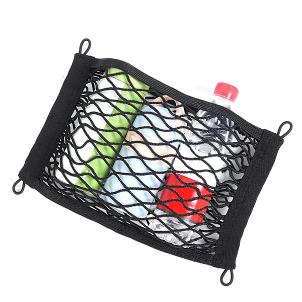 Bil Bagagerum Side Cargo Elastisk Opbevaringsnet Mesh Lomme Organizer