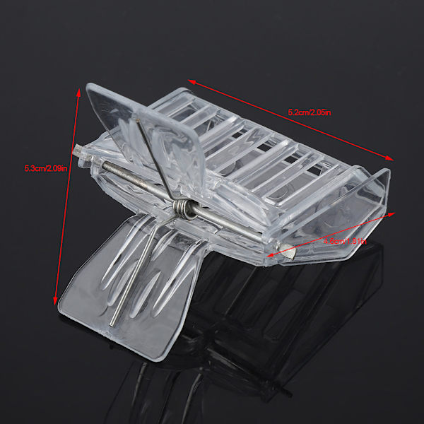 5 st Plast Queen Catching Clip Bee Catcher Cage Utrustning för biodling