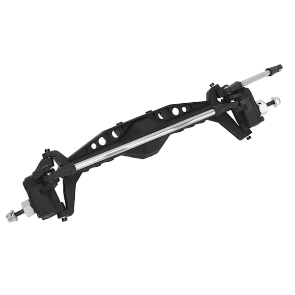 RC Crawler Bil Foraksel Nylon og Stål Sort RC Portal Foraksel til Axial Capra 1.9 1/10 UTB Klatrebils