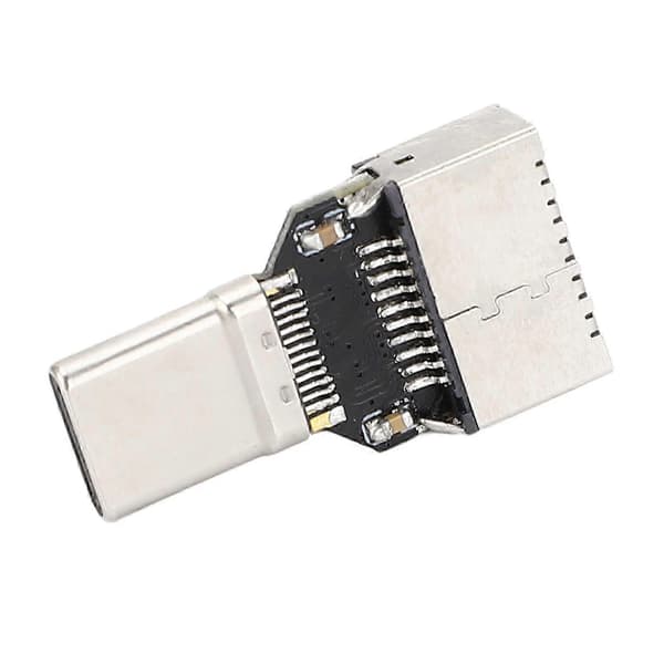 USB 3.0 Typ C Hane till Typ E Hona Adapter Plug and Play 20Gbps USB Typ C Konverteradapter för PC Dator