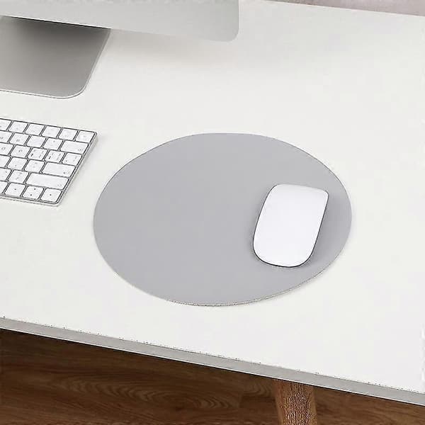 Musematte Rund Enkel Morandi Vanntett Musematte Med Sklisikker Base Smussbestandig Varmebestandig Black Single Side