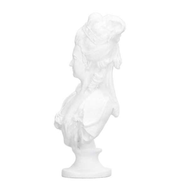 1:12 Dukkehuss Miniatyr Byststatuette Harpiks Levende Naturtro Fint Kunstnerisk Mini-rums Bystskulptur