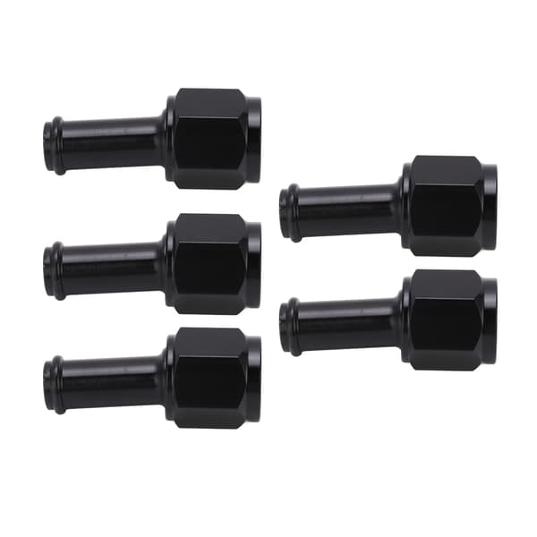 5 STK 6AN hun til 5/16 NPT modhagefittingadapter aluminiumslegering hun til han gevindadapter