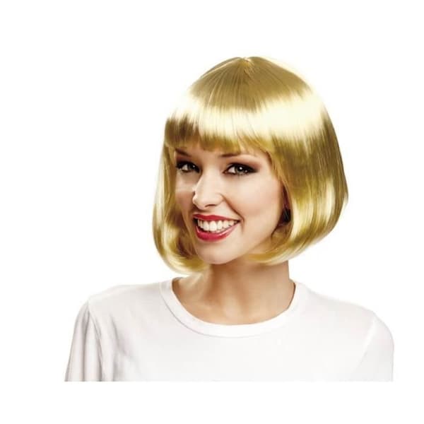 Cabaret Blond Paryk - Disfrazzes - Cabaretmodel - Voksen Kvinde Blont hår