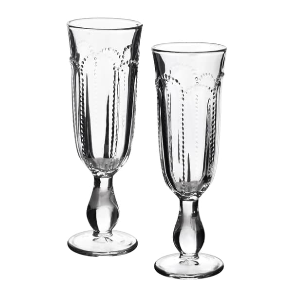 Champagneglas glas Daphne 160 ml 19,4 cm transparent 4 stk