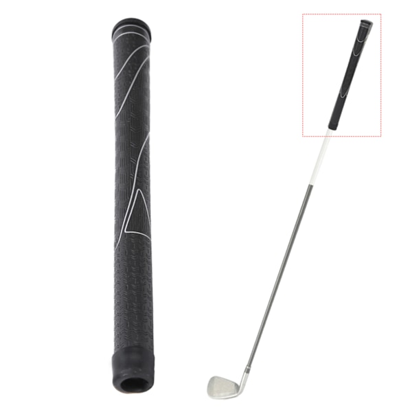 Högkvalitativa gummi- och bomulls-golfputtergrepp med halkfritt grepp, standardstorlek