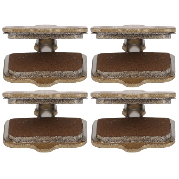 4 set 33 mm mountainbike bromsbelägg cykelfoder med klämfjäder kopparbaserade metaller