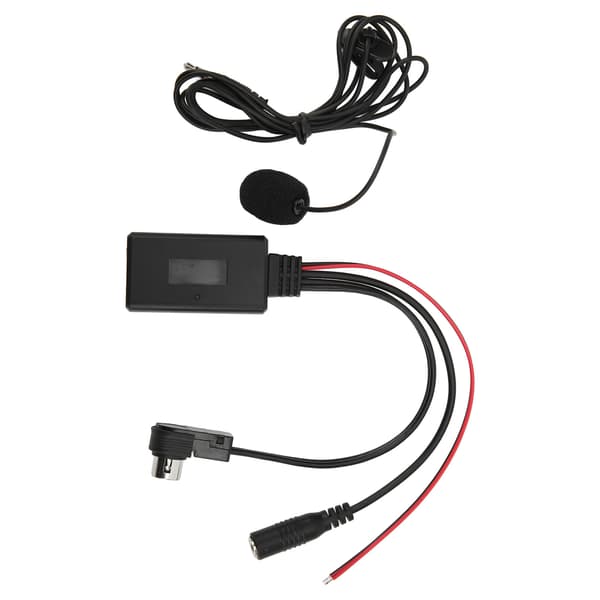 Bluetooth Aux-kabel Lydadapter til Alpine KCA121B AINET CDA9857 Smartphone Mikrofon Håndfri