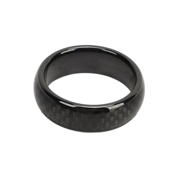 Bilnøglering Keramisk Kulfiber Vandafvisende Smart Finger Ring Nøgleudskiftning til Tesla Model 3 Y X S 12 21,4 mm/0,84 tommer ID