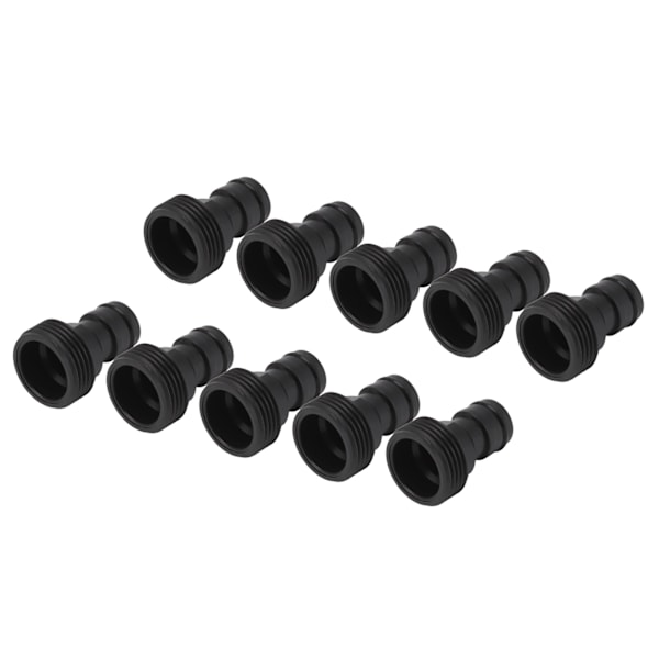 10 stk Krankobling G3/4 Hangende 25mm Hurtigkobling Nippel Slange Hurtigkobling Plast