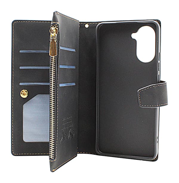 XL OnePlus Nord CE5 (CPH2719) Lyx Plånboksfodral Brun