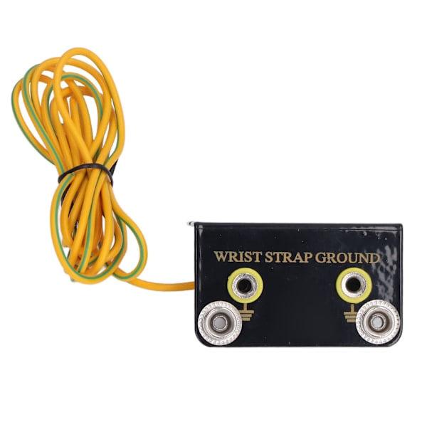 5 Pcs Wrist Strap Ground Socket ESD Grounding System L-Shaped, Non-Static