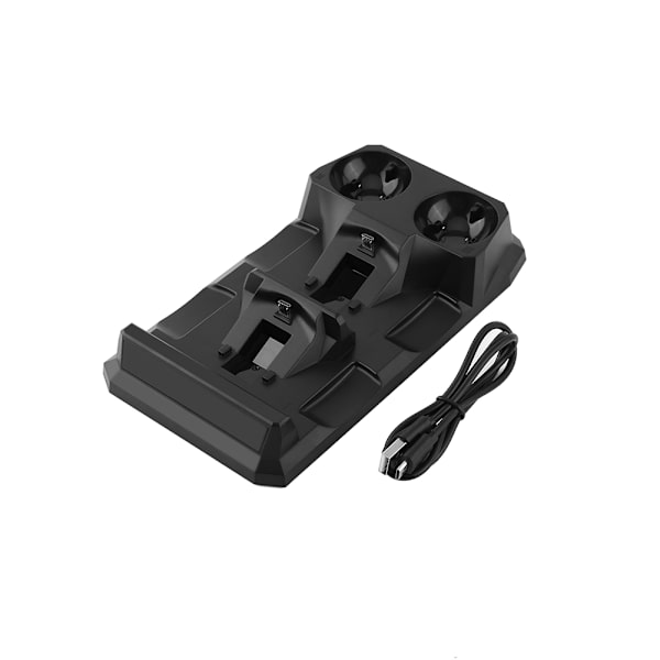 Snabbladdningsställ för PS Move/PS4-kontroller - 4 i 1