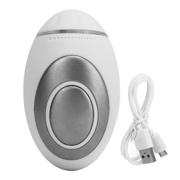 Søvnhjelpsmaskin ABS Smart Søvninstrument USB-lading Stressavlastning Søvnenhet for Hjem Hotell Kontor Hvit