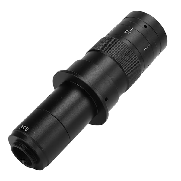 180X zoom monokulär lins 25 mm C-monterad legeringslins för VGA USB industriell videomikroskopkamera