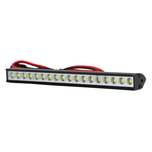 RC Bil Taklampe 18 LED Hvit Lys Universal Aluminium Legering Skall RC Bil Lysstang for 1/8 1/10 1/12 1/14 RC Crawler