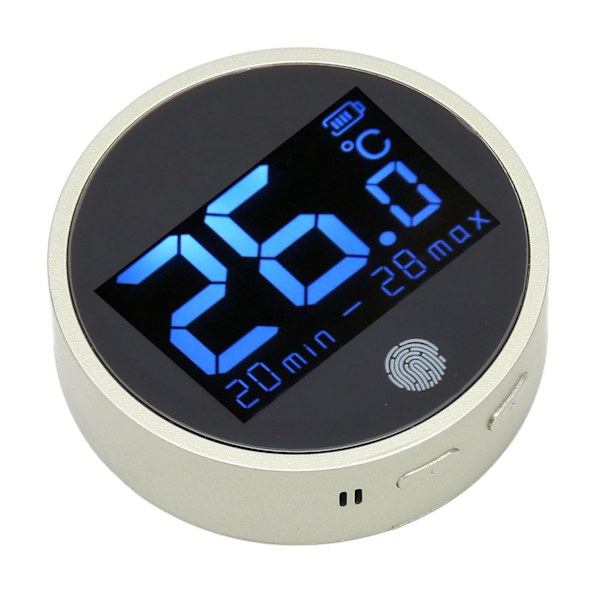 Digital akvariumtermometer med lång sondkabel Hög exakt till ±0,1℃ LED-displaytermometer för akvarium