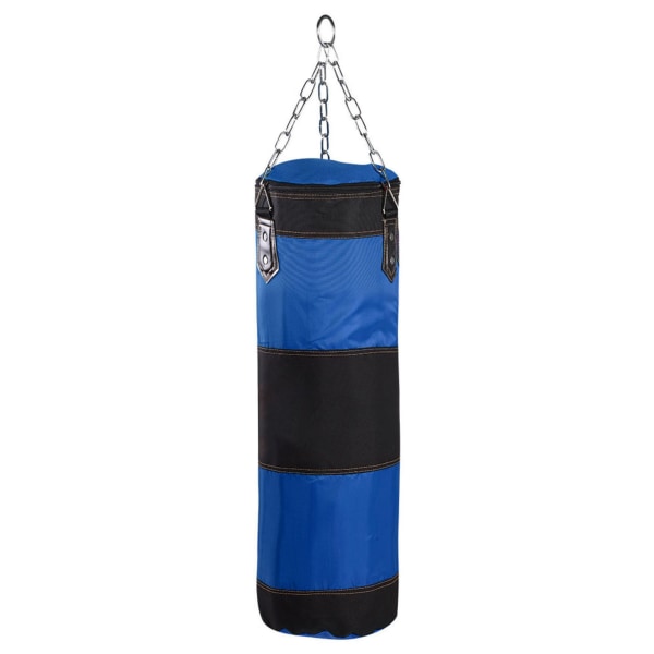 Barn Boxning Tung stansning Träningsväska Fitness Sandsäck Övningar Träning Power Bag80cm