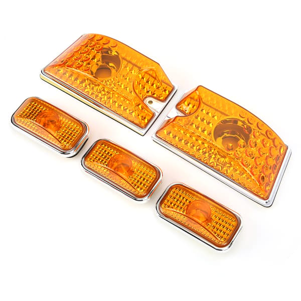 Gul lins LED-lampe biltakslysbeskyttelse til Hummer H2 SUT 2005-2009