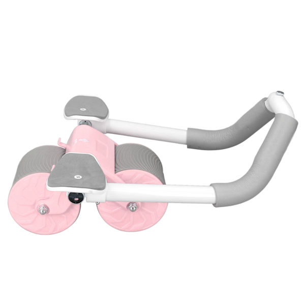 Automatiskt rebound maghjul med armbågsstöd Styrketräning Intelligent Display Core Workout Roller Rosa