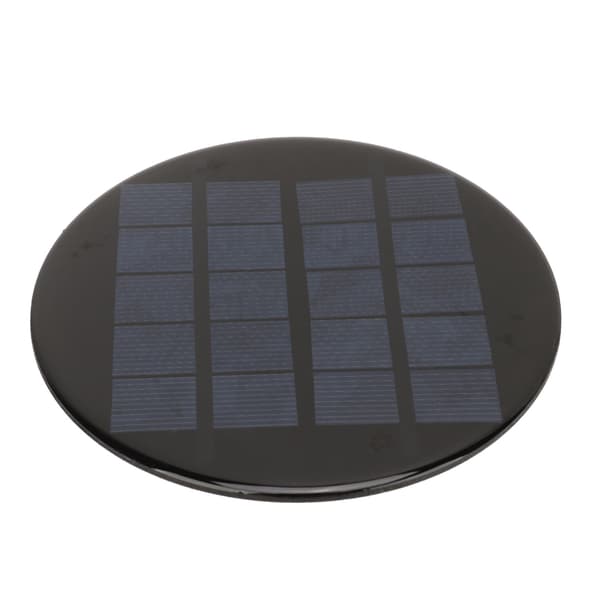 Mini Round Solar Panel 1.1W 5V 120mm Rechargeable 3.7V Battery Small Polycrystalline Silicon Solar Cell Module