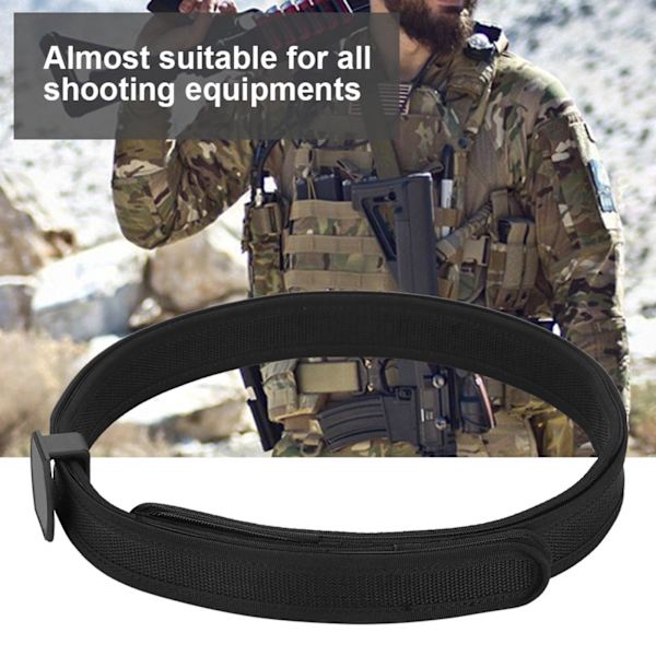 Utomhustaktiktävling High Speed ​​Special Shooting Midjebälte (svart L)