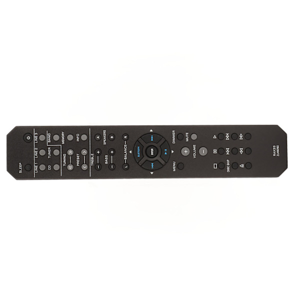 Replacement Audio Video Receiver Remote Control Abrasion Resistant Remote Control for AV Receiver for Rs202 Rs202bl