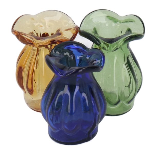 3st Dockhus glasvas DIY simulerad miniatyr vas Dockhus landskapsdekoration Tillbehör Typ A
