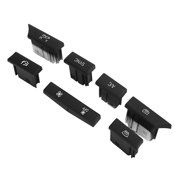 7 kpl/setti Instrumenttipaneelin ilmastoinnin ilmanvaihtopainikkeet Vaihto X3 X4 F25 F26 2013-2018